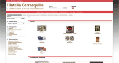 Desktop Screenshot of e-filateliacarrasquilla.net